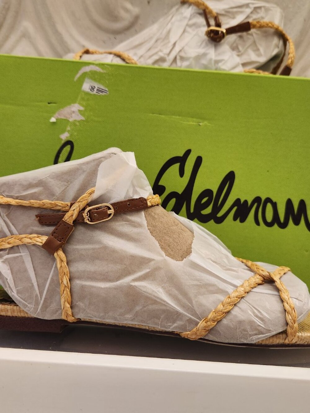 Sam Edelman® Ellina Braid sandals. NIB. Size 8